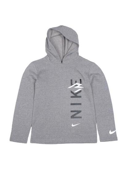 Sweat garçon Nike 9q0861 Hoody Geh Gris
