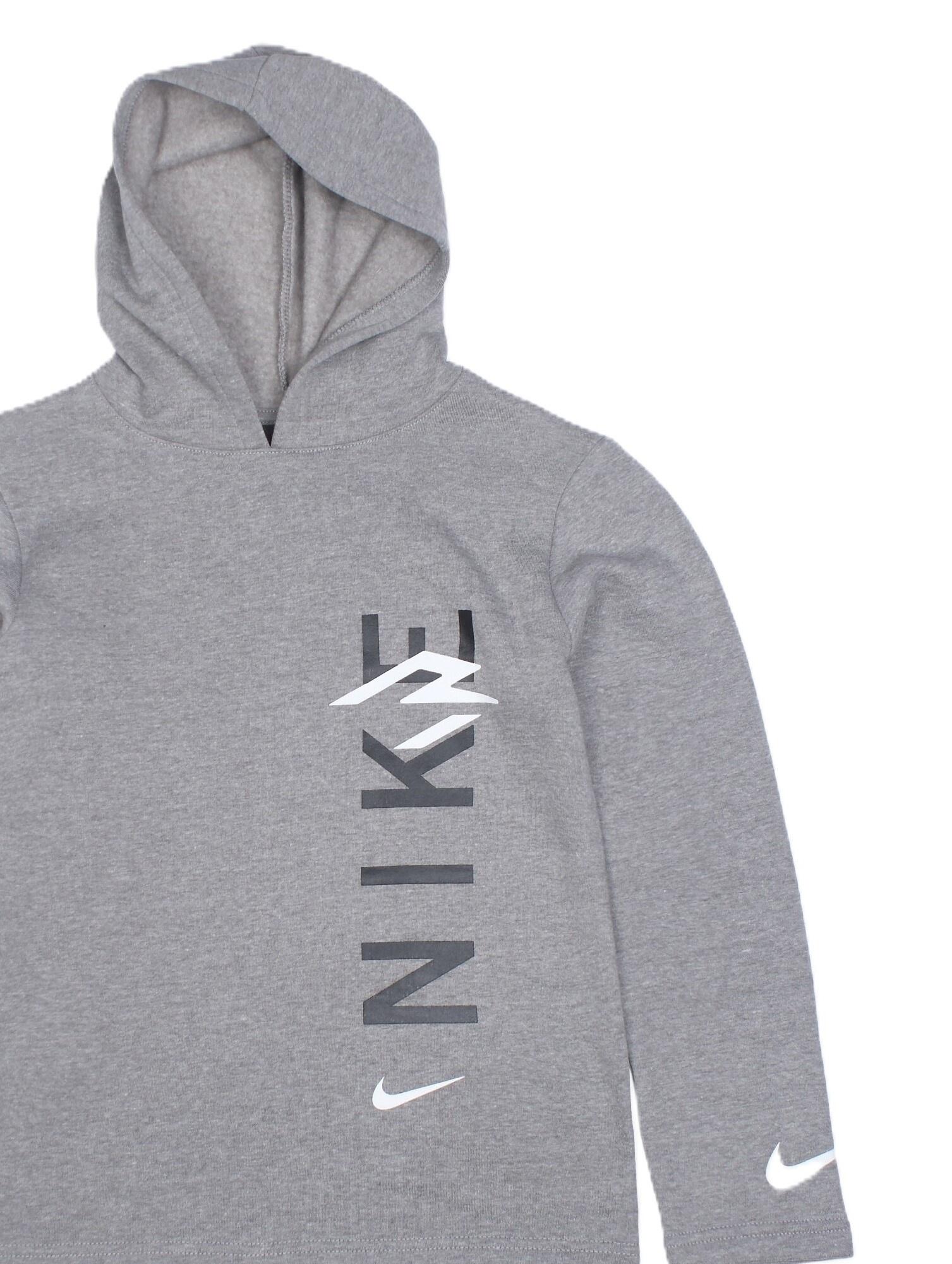 Sweat garçon Nike 9q0861 Hoody Geh Gris 3/3