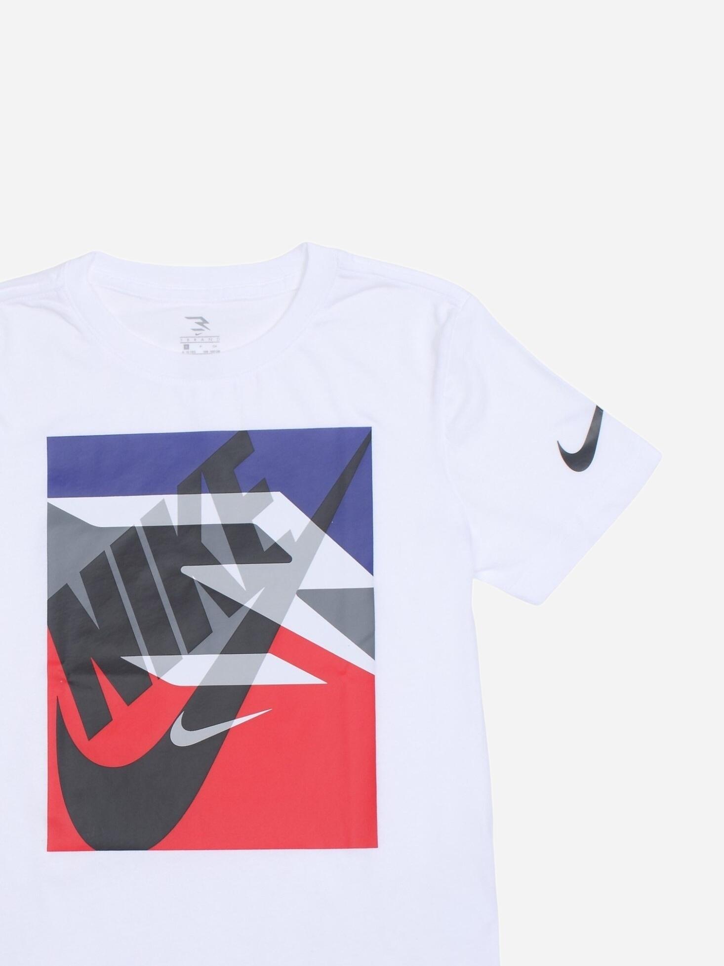 Tee Shirt Garçon Nike 9q0485 W3g 3/3