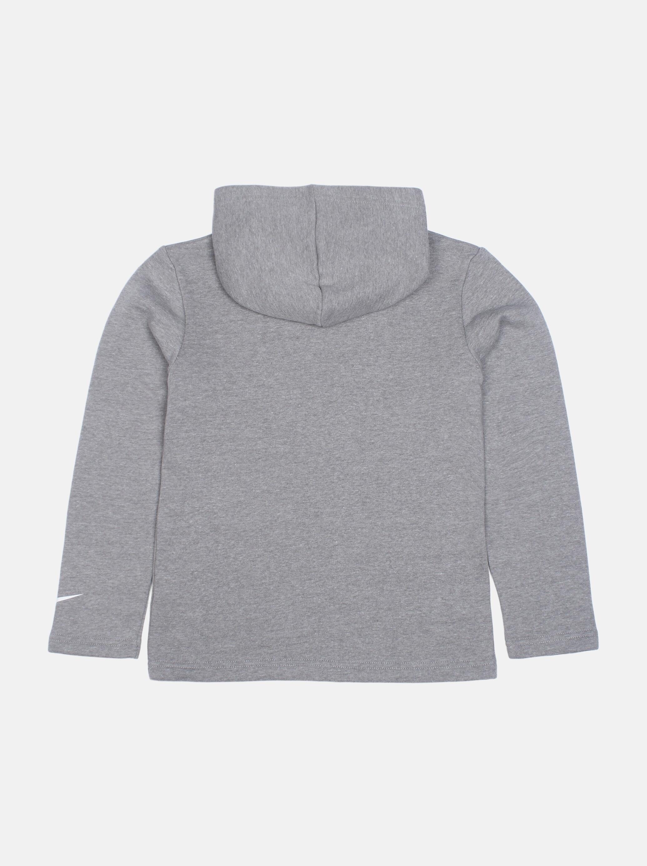 Sweat garçon Nike 9q0861 Hoody Geh Gris 2/3