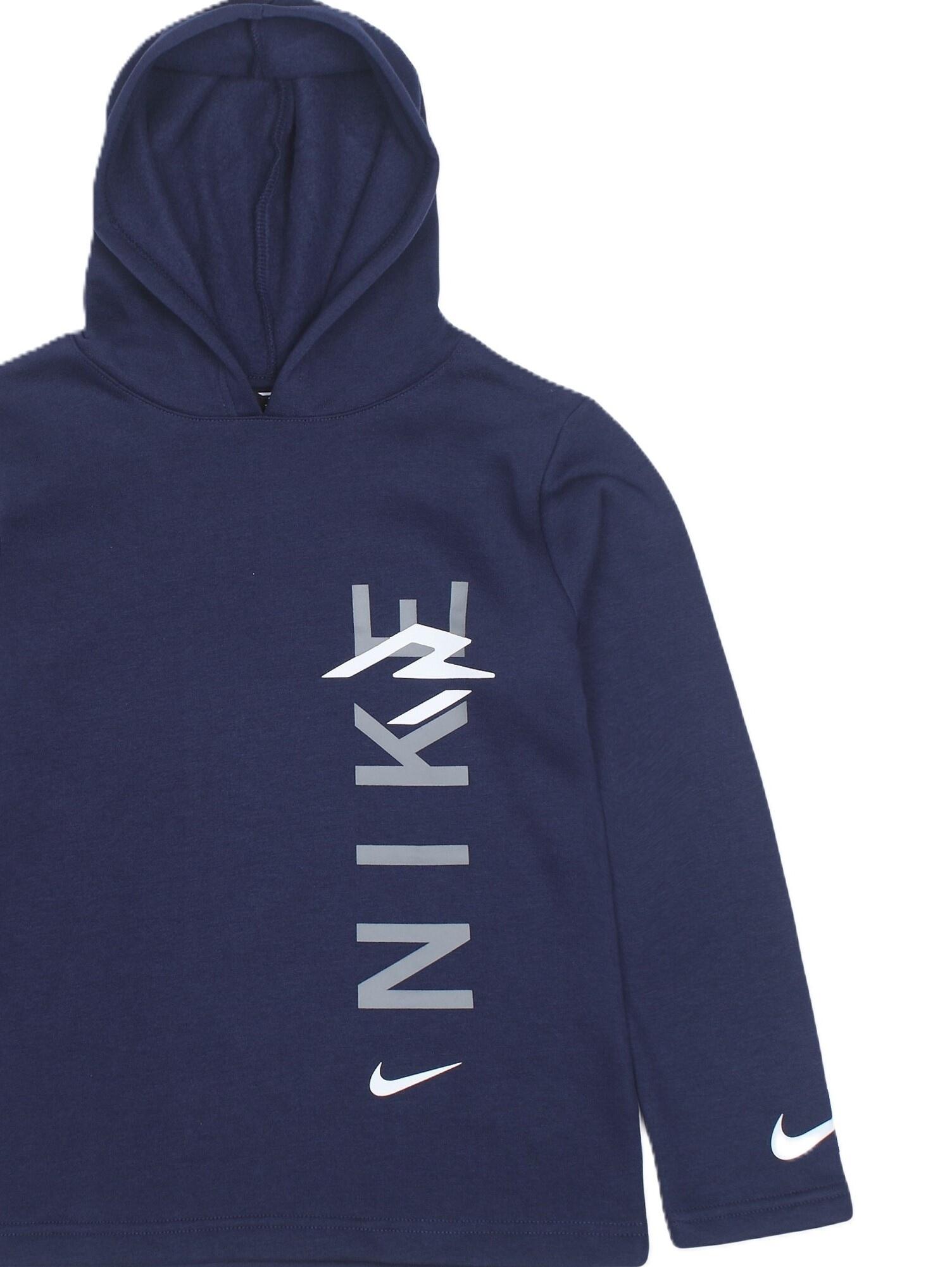Sweat garçon Nike 9q0861 Hoody U90 Midnight Navy 3/3
