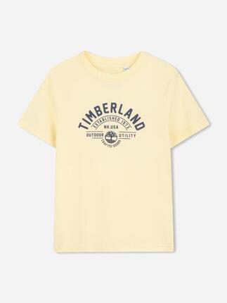 Tee Shirt Garçon Timberland T60792 Uni Jaune