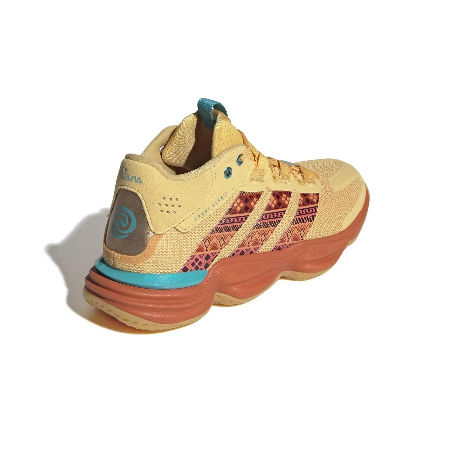 Damskie buty halowe adidas Courtstabil Disney 3/7