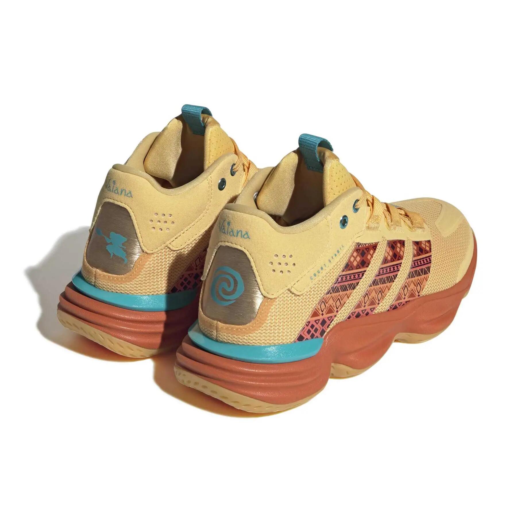 Damskie buty halowe adidas Courtstabil Disney 4/7