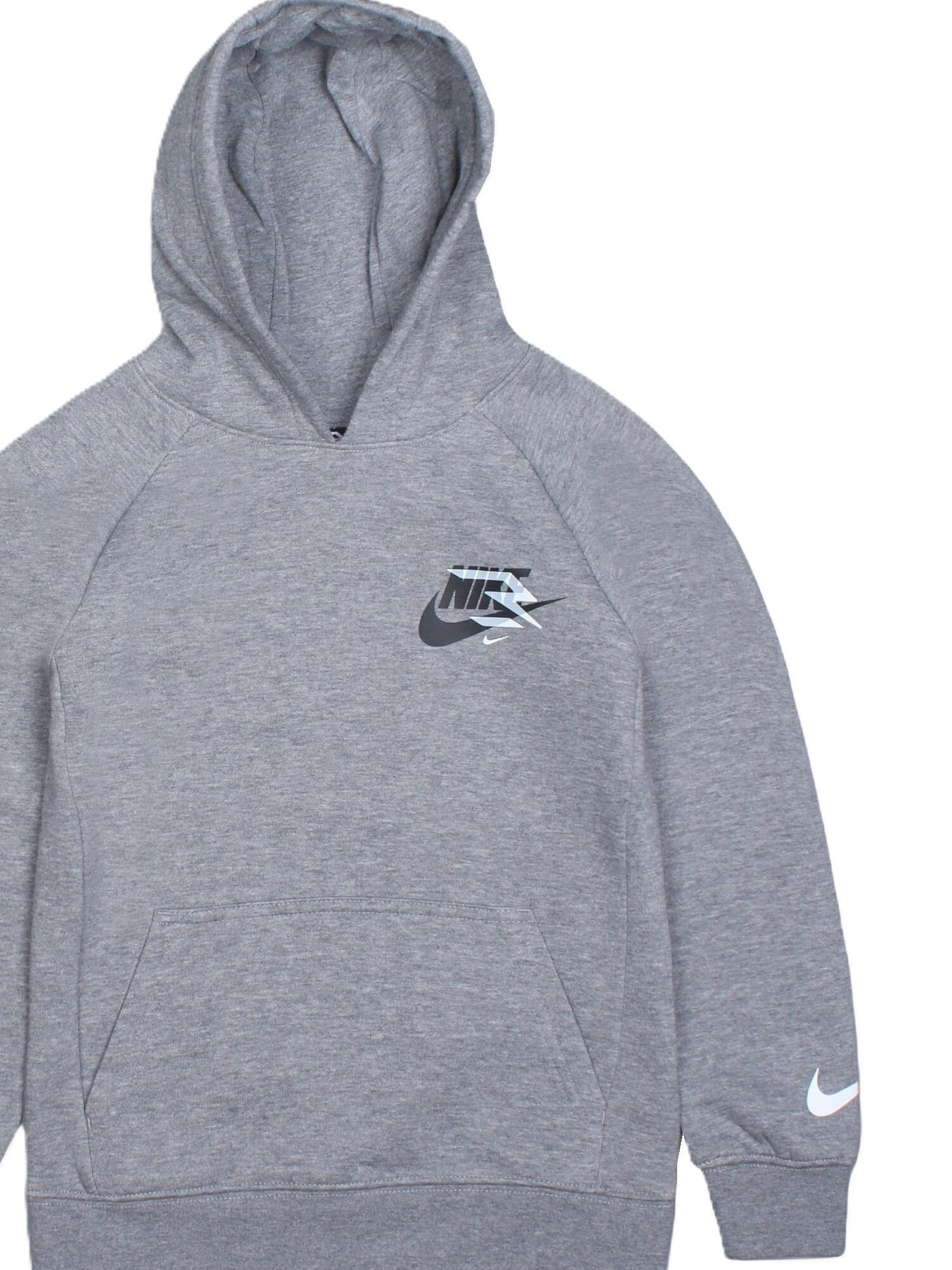 Sweat garçon Nike 9q0868 Geh Gris 3/3