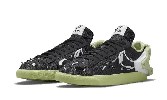 Blazer Low Acronym Black 2/3