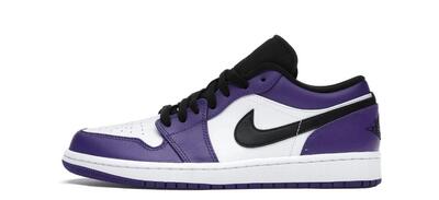 Air Jordan 1 Low Court Purple - Taille : 37.5 EU