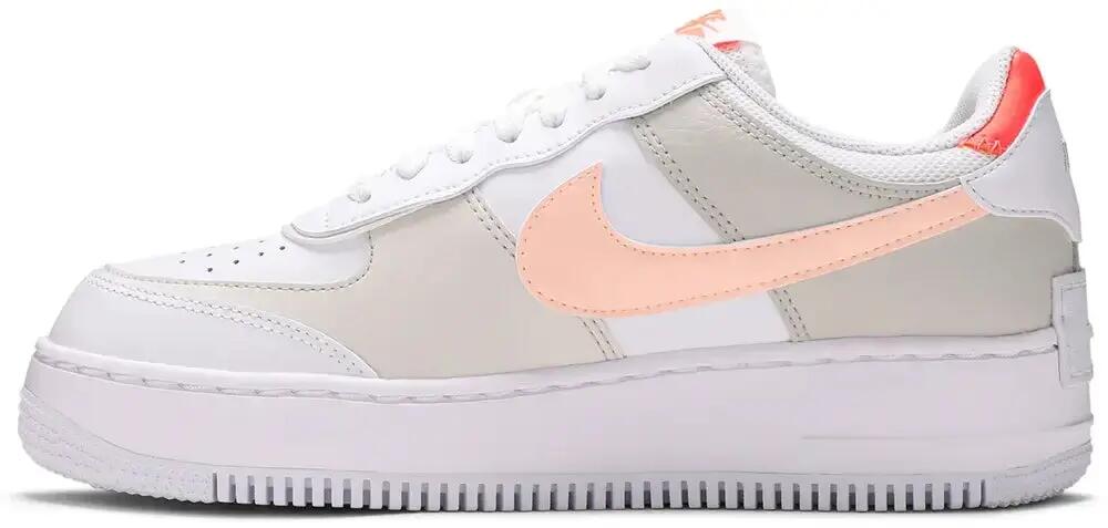 Dames - Sneaker - Low-top, gelaagd - Air Force 1 Shadow - wit 2/5