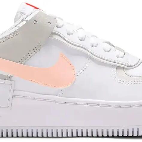 Damen - Sneaker - Low-top, geschichtet - Air Force 1 Shadow - weiß