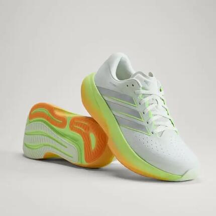 Zapatilla de running Supernova Rise 3 Beige, verde cristal y naranja