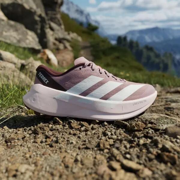Zapatos de trail adidas Terrex Agravic SL Mauve 2/8