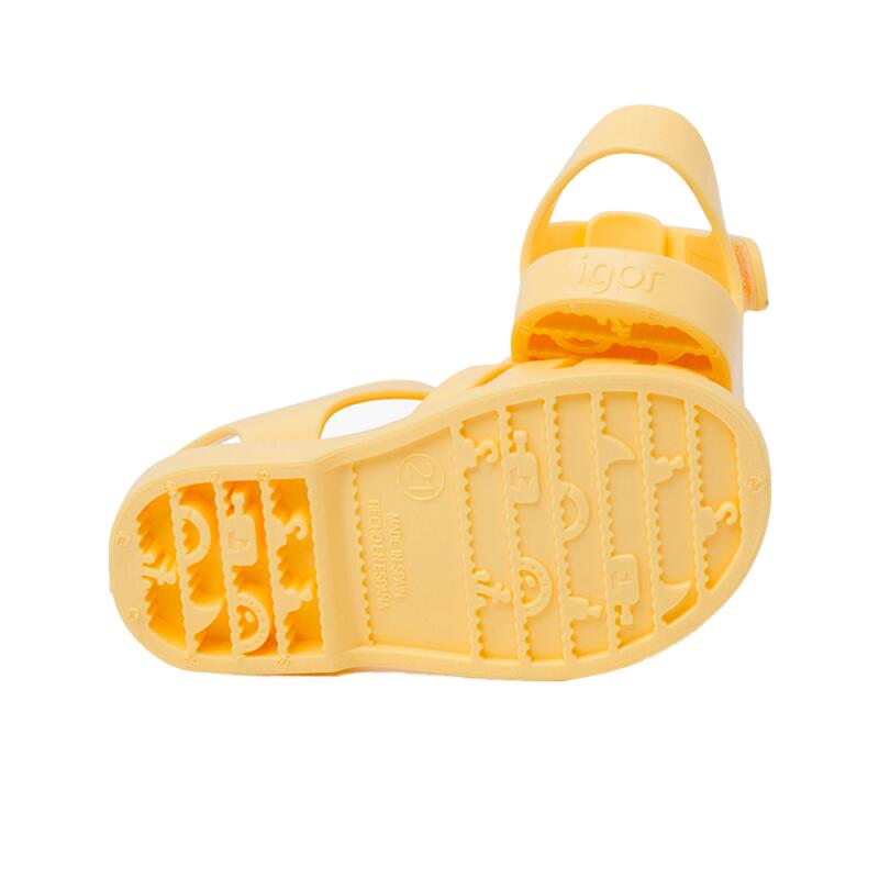 Sandalias Barefoot NiÑo Igor  Amarillo 2/3