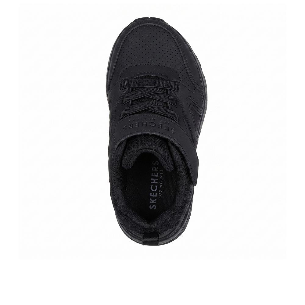 Sapatilhas Skechers Menino Uno Lite Echo Surge Preto 3/4