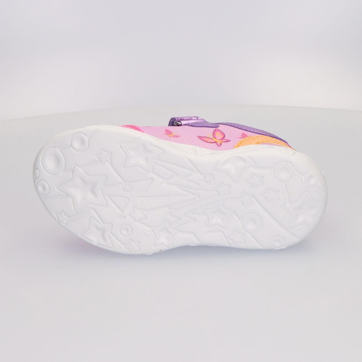 Sapatilhas com luzes criança Dora a Exploradora com velcro rosa 3/7