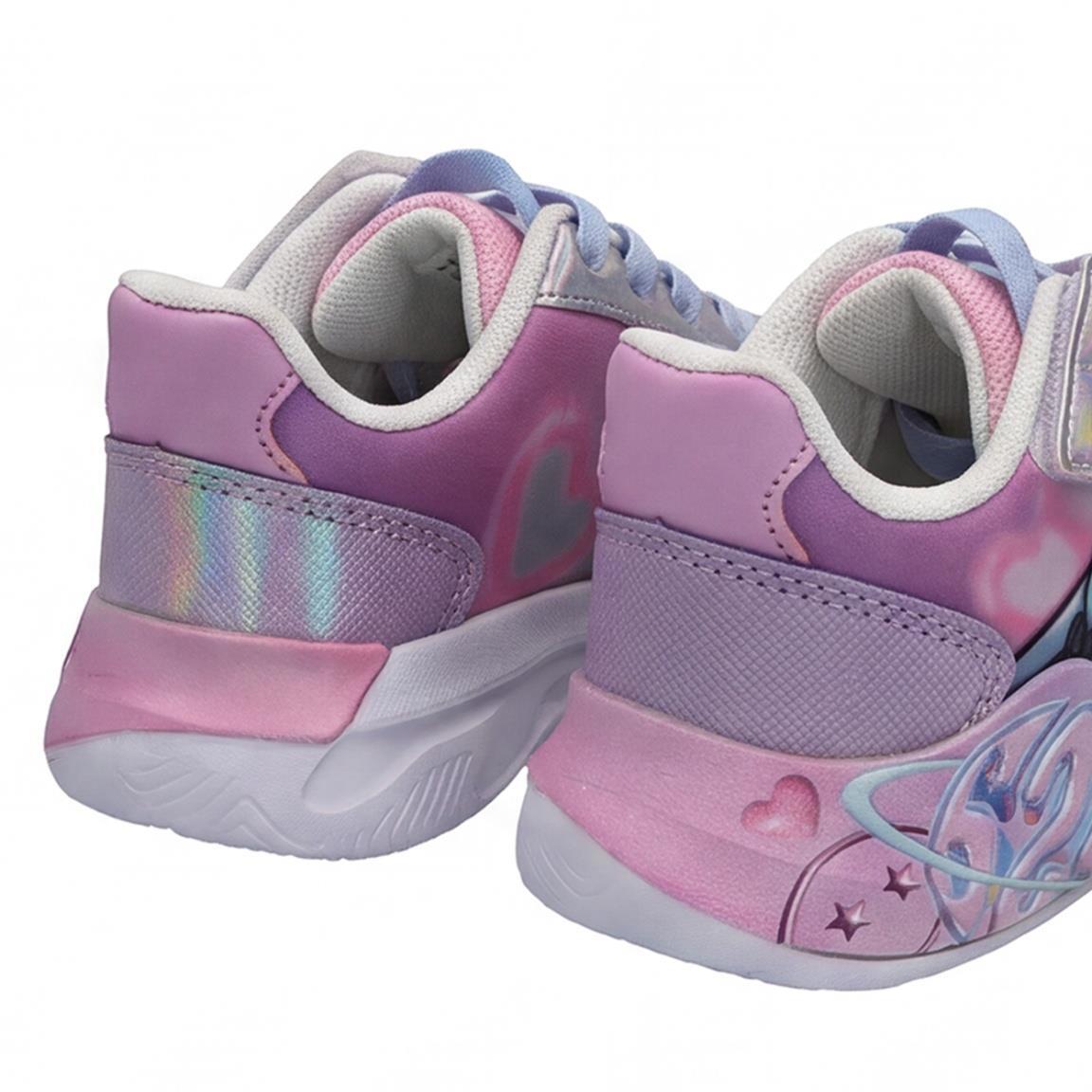 Stitch Kinder Turnschuhe mit Schnürsenkeln und Klett Mehrfarbig 5/7