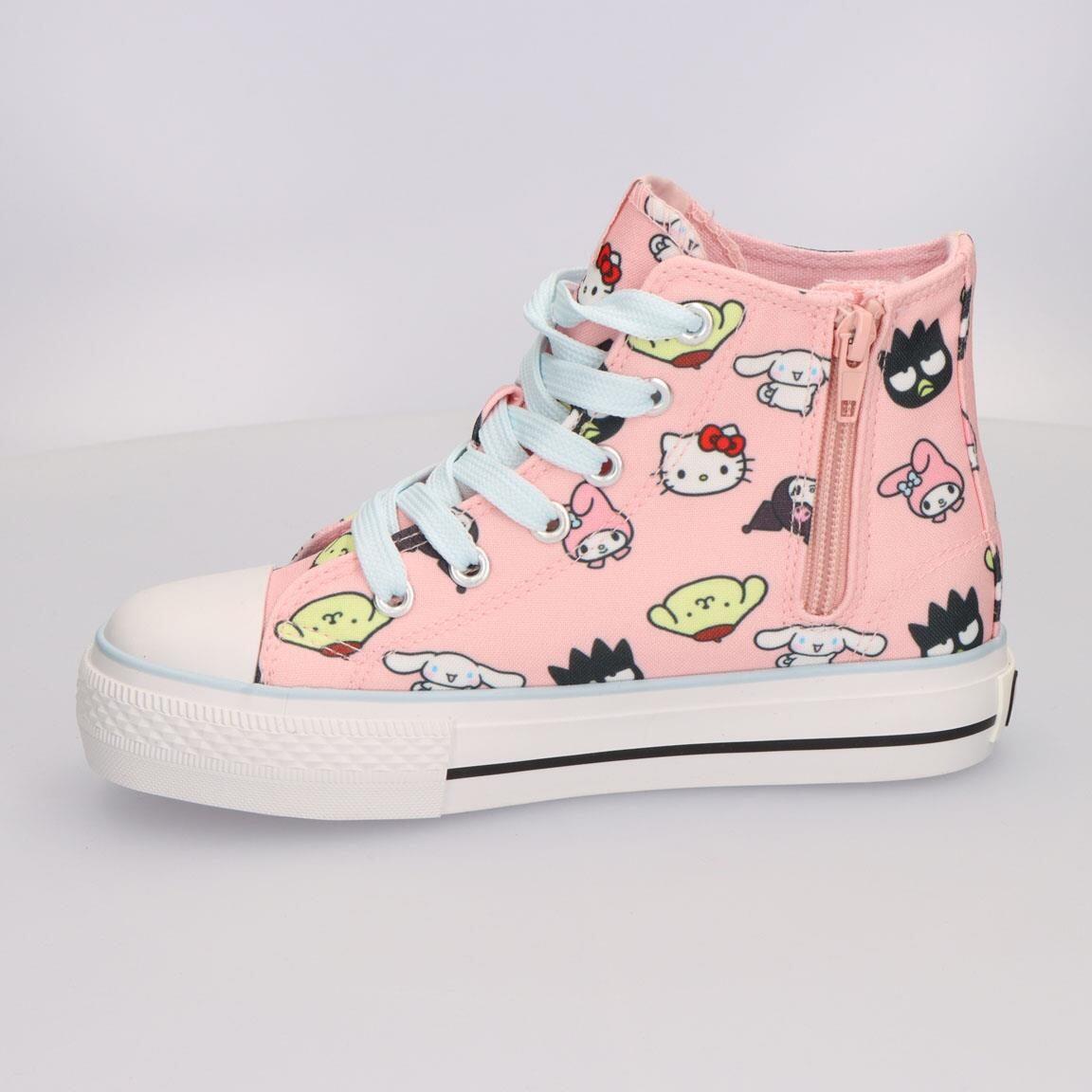 Scarpe da ginnastica Alte Bambino Hello Kitty con Lacci Rosa 4/7