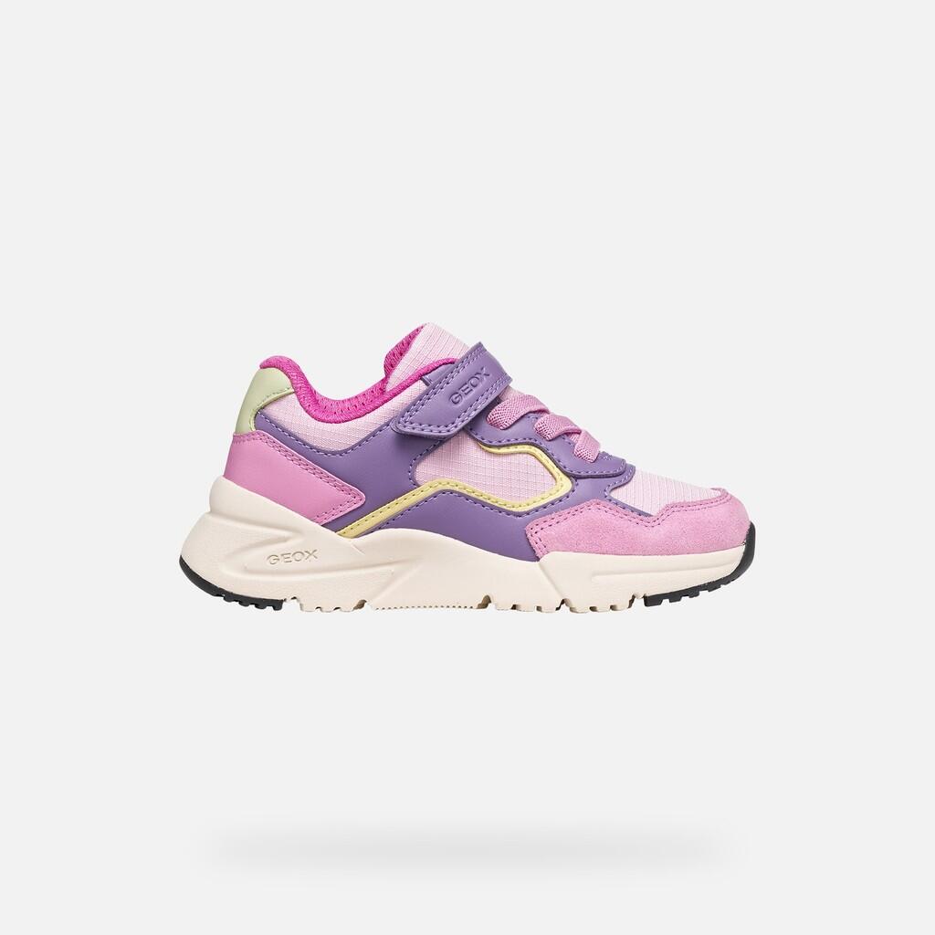 Baskets Fille J LOFTUS GIRL Rose/Violet 2/7