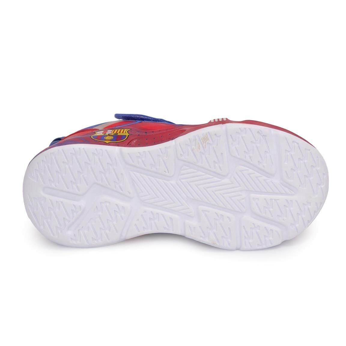 Zapatillas Deportivas Infantil FC Barcelona con Velcro y Cordones Roja 5/7