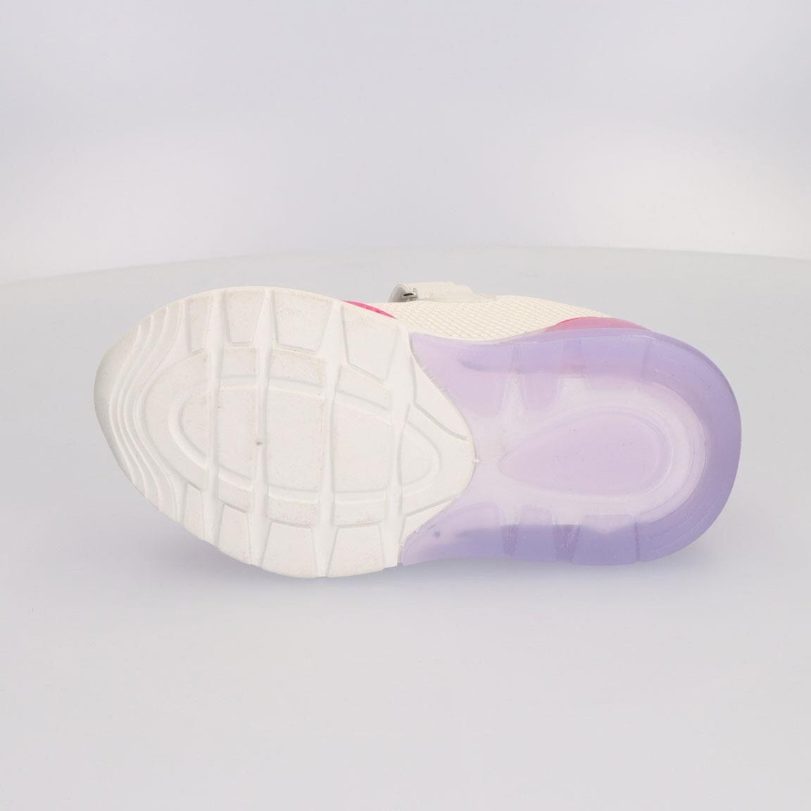Sapatilhas com luzes criança Dora a Exploradora com velcro fúcsia 3/7