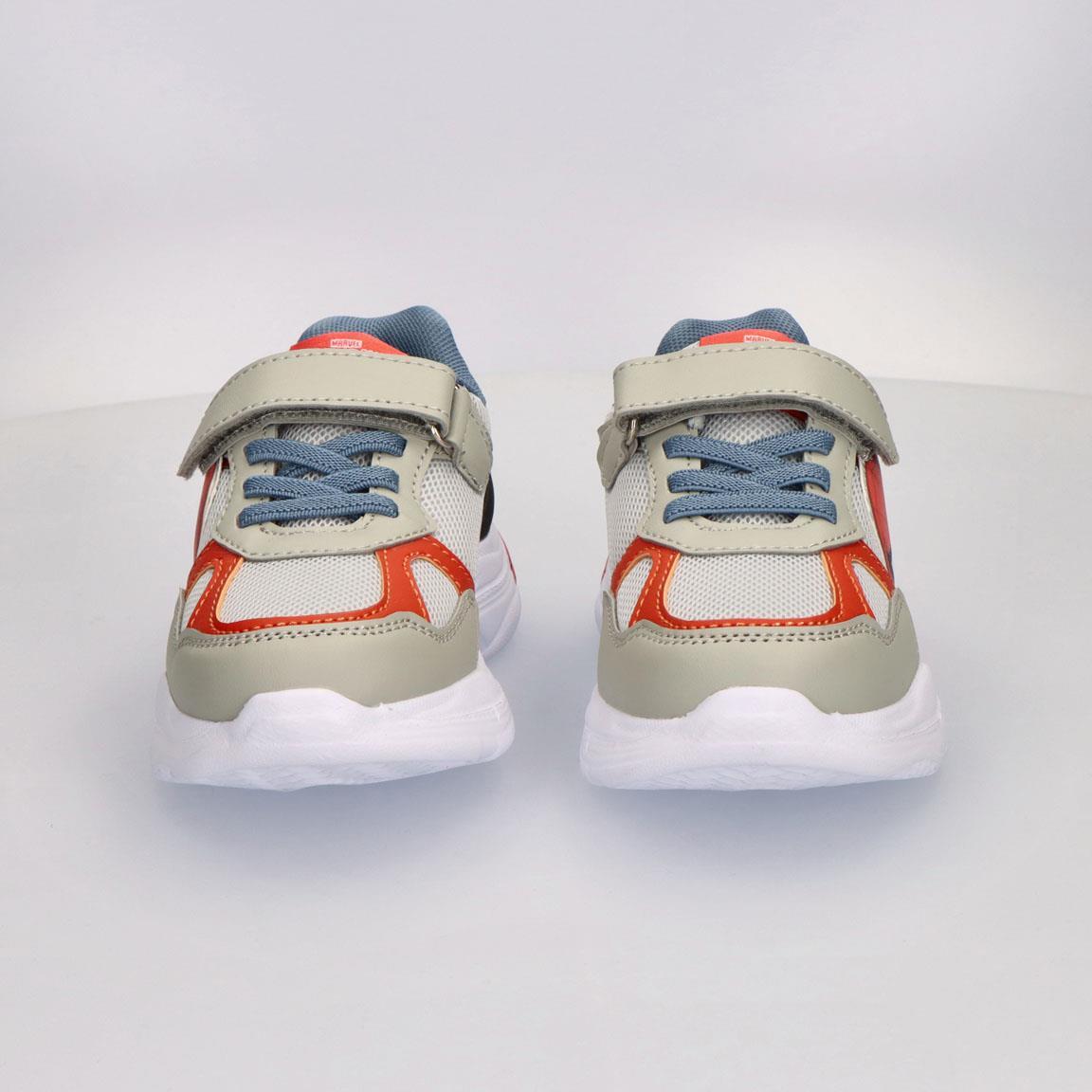 Sapatilhas Infantil Spiderman com Velcro e Atacadores Cinzento 7/7