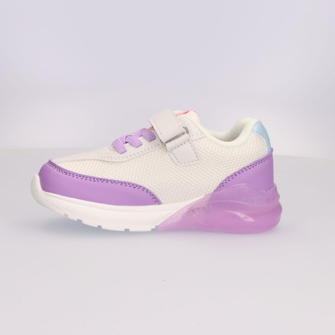 Sapatilhas com luzes criança Gabby’s Dollhouse com velcro roxo 2/6