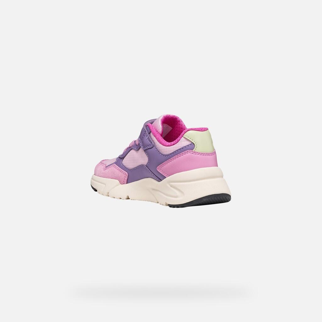 Baskets Fille J LOFTUS GIRL Rose/Violet 4/7