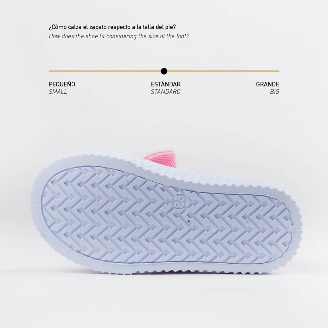 Scarpe da ginnastica Bambino Peppa Pig con Velcro e Lacci Rosa 3/7