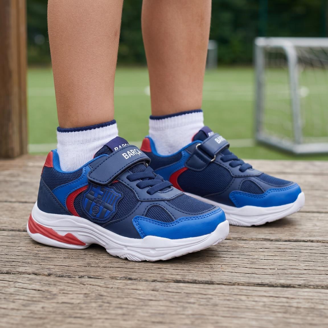 Sportschoenen FC Barcelona voor Kinderen Lichte EVA-Zool Marineblauw 7/7
