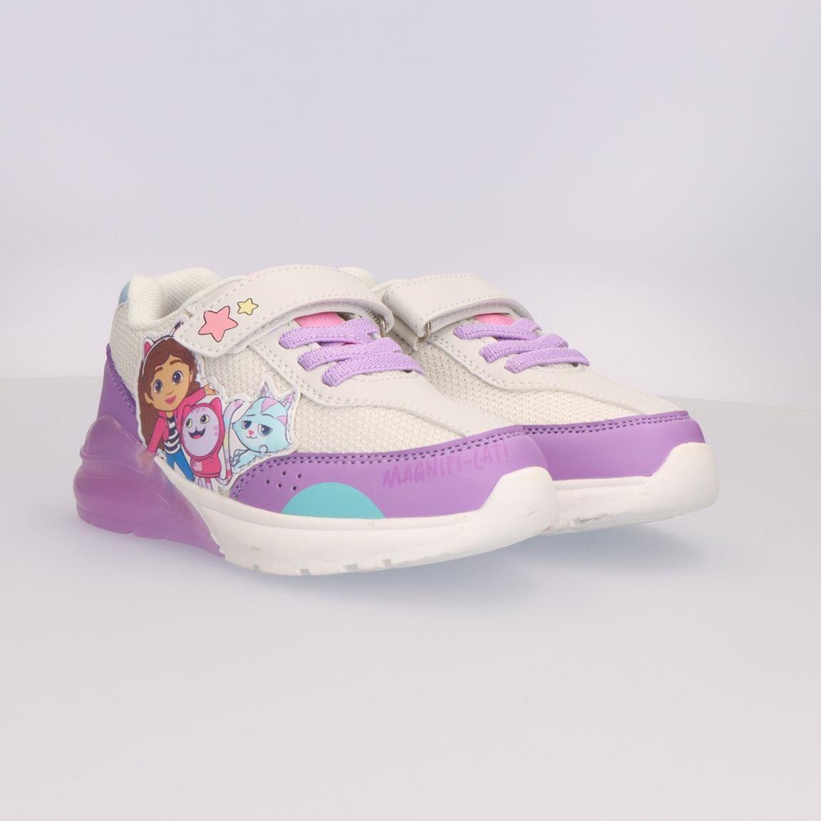 Sapatilhas com luzes criança Gabby’s Dollhouse com velcro roxo 6/6