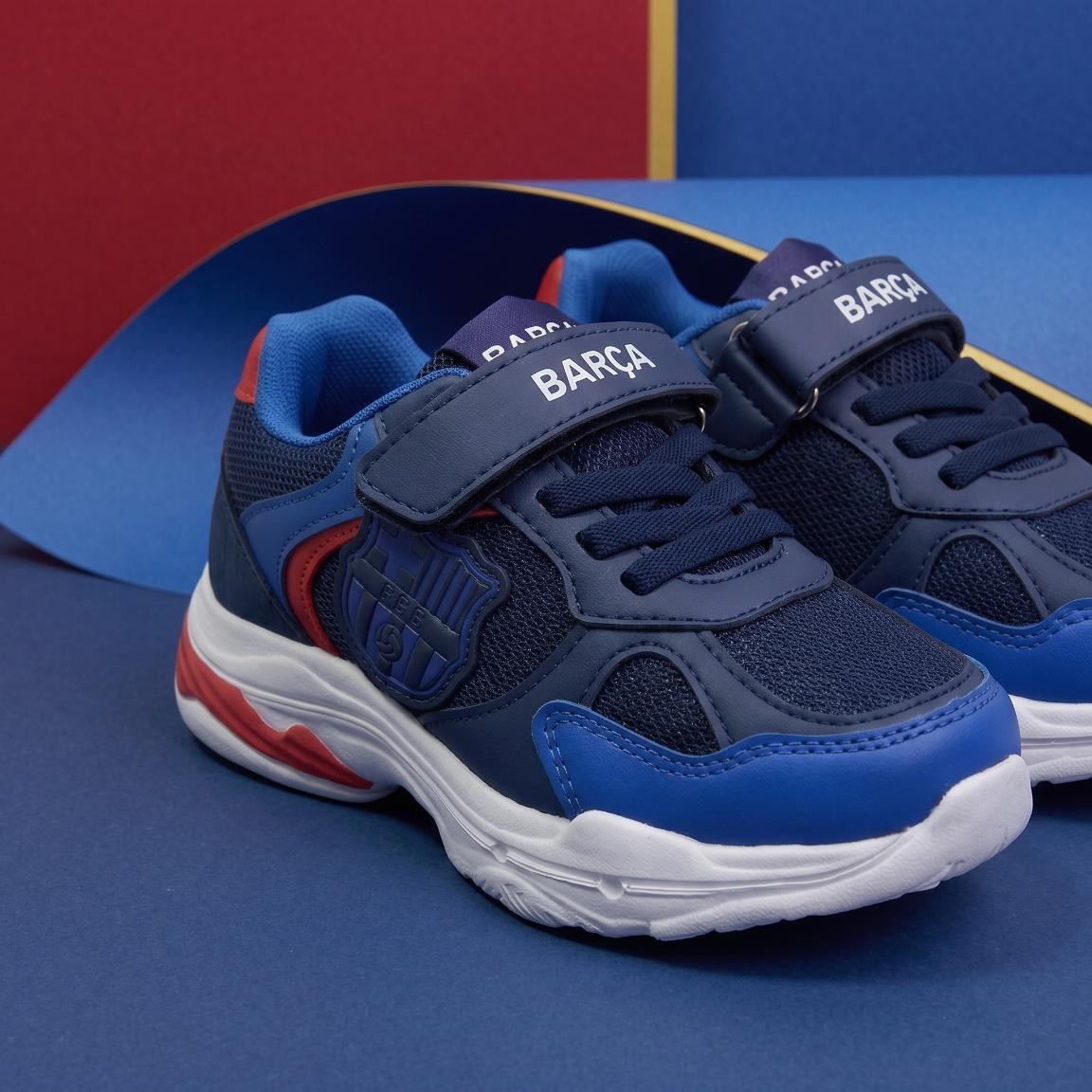 Sportschoenen FC Barcelona voor Kinderen Lichte EVA-Zool Marineblauw 6/7