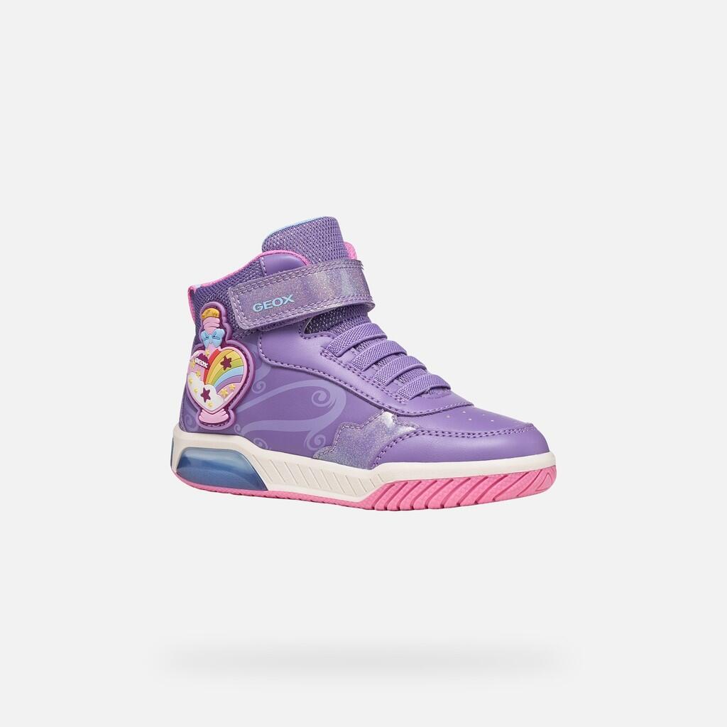 Baskets Fille INEK GIRL Violet/Fuchsia 3/7