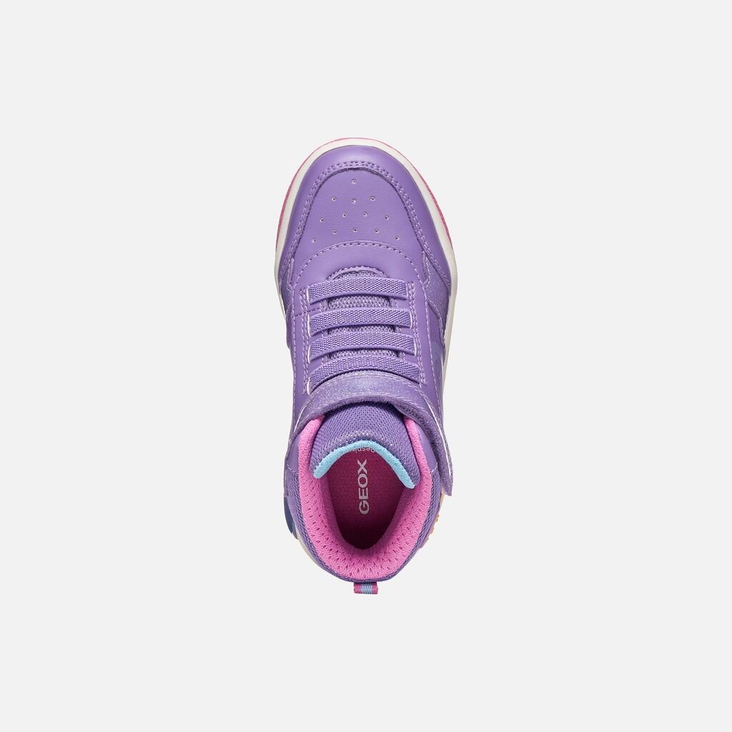 Baskets Fille INEK GIRL Violet/Fuchsia 6/7