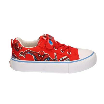 Zapatillas Deportivas con Luces Infantil Spiderman con Cordones Azul Oscuro