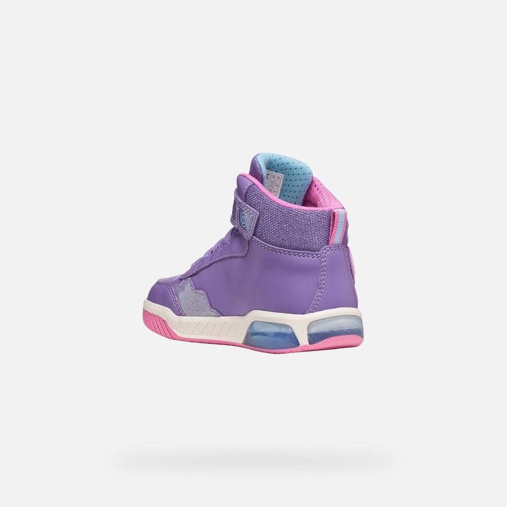 Baskets Fille INEK GIRL Violet/Fuchsia 4/7