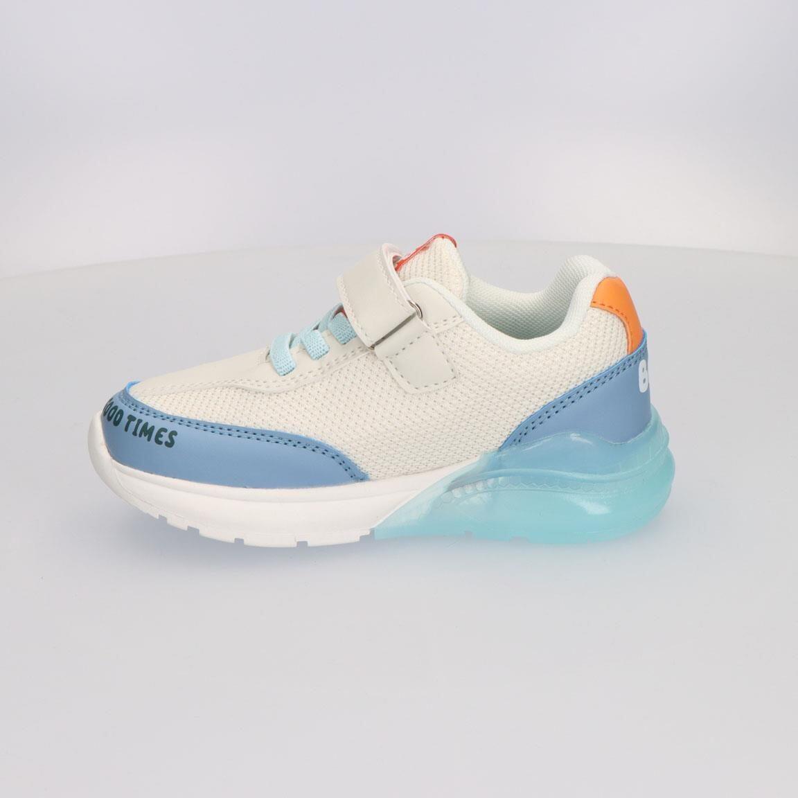 Sapatilhas com Luzes Infantil Bluey com Velcro Azul e Branco 3/7