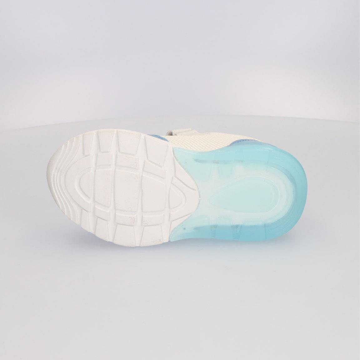 Sapatilhas com Luzes Infantil Bluey com Velcro Azul e Branco 4/7