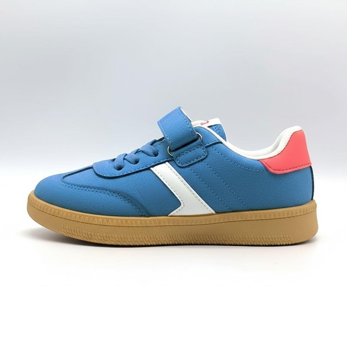 Sapatilhas Infantil Spiderman com Velcro Antiderrapante Azul 2/7