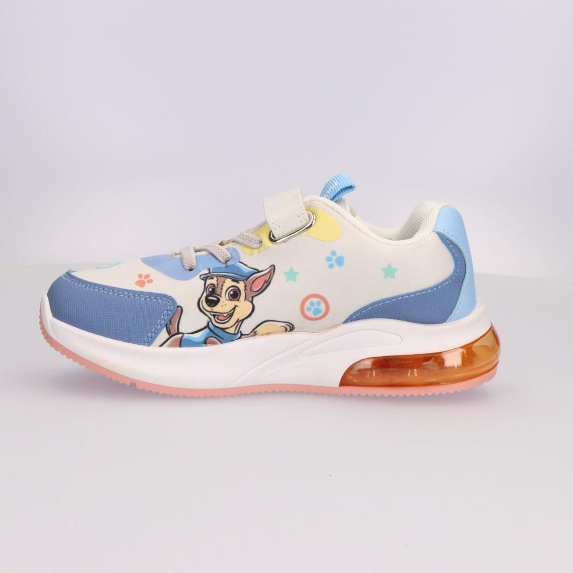 Sapatilhas com luzes criança PAW Patrol com velcro azul 2/6