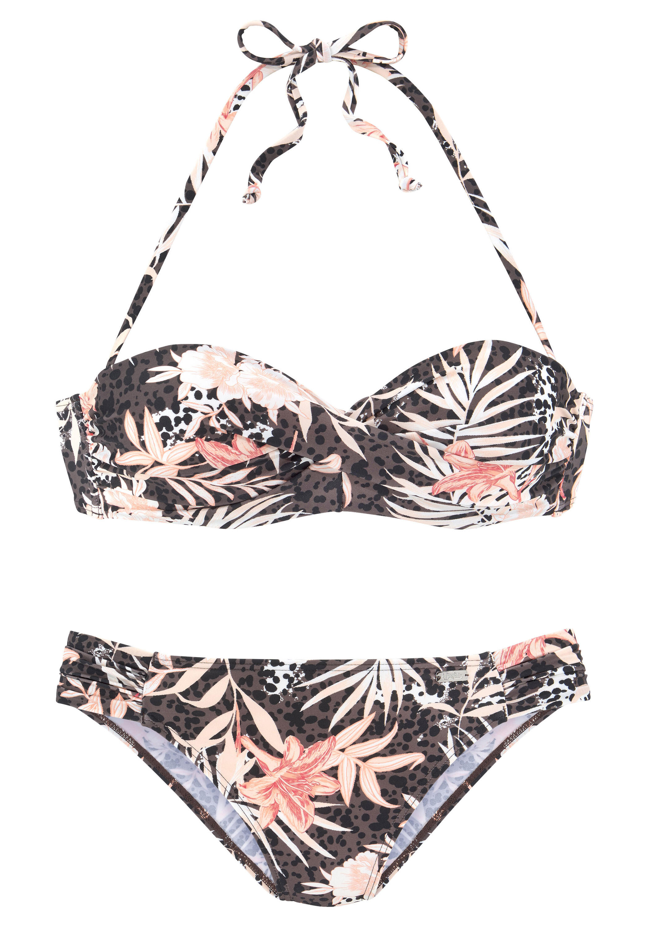 Damen Bügel-Bandeau-Bikini 2/7