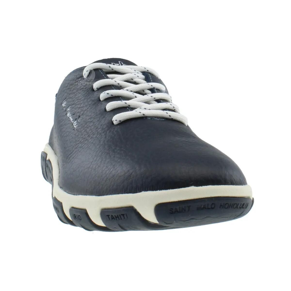 Jazaru chaussure bateau, femme - bleu foncé 4/6