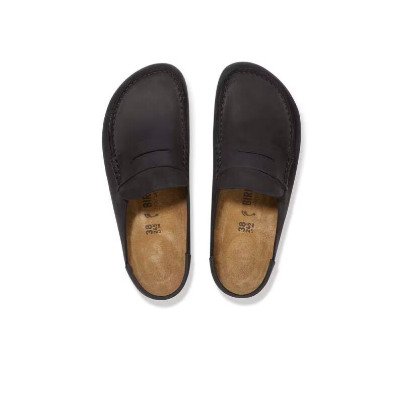 Zuecos Hombre Birkenstock Naples Negro 2/4