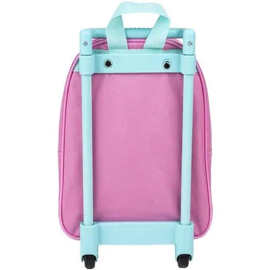 Zaino scolastico per bambini PAW Patrol con ruote e maniglia telescopica, rosa 2/7