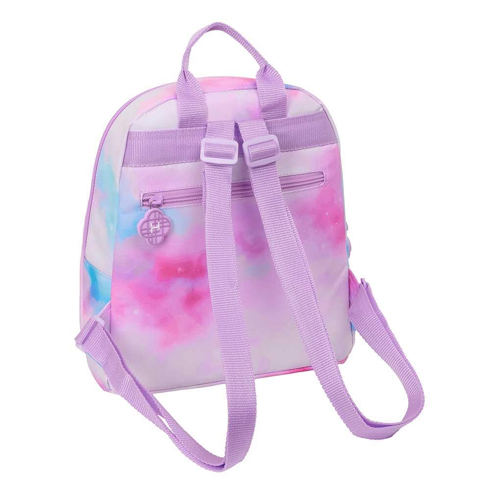 Mochila infantil mini K-Pop Demon Hunters com bolso frontal multicolorido 2/4