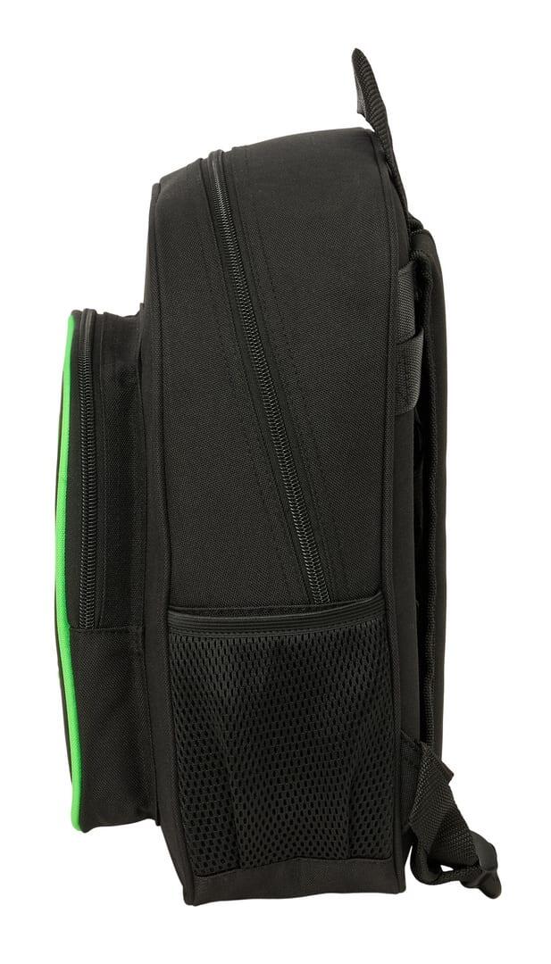 Real Betis Kinder-Schulrucksack, Trolley-kompatibel, mit Tasche, Grün 3/3