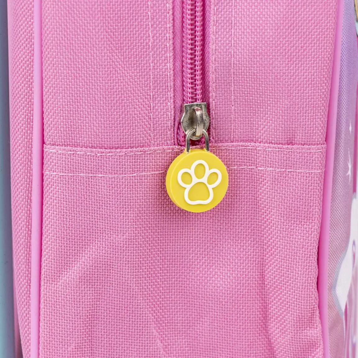 Zaino scolastico per bambini PAW Patrol con ruote e maniglia telescopica, rosa 5/7