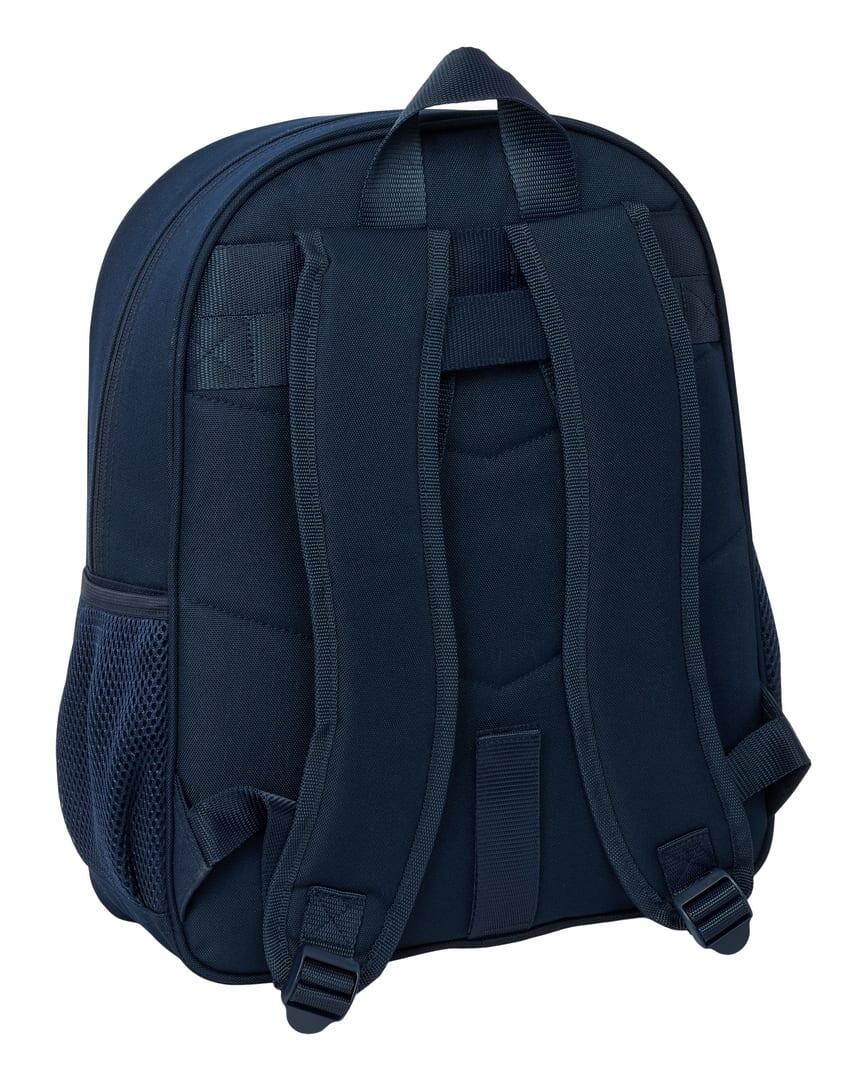 Sac à dos scolaire FC Barcelone pour enfant, adaptable à une valise à roulettes 2/3