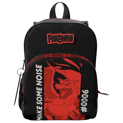 Mochila Infantil Pokémon Pikachu Twilight Champions 42 cm Negra y Amarilla
