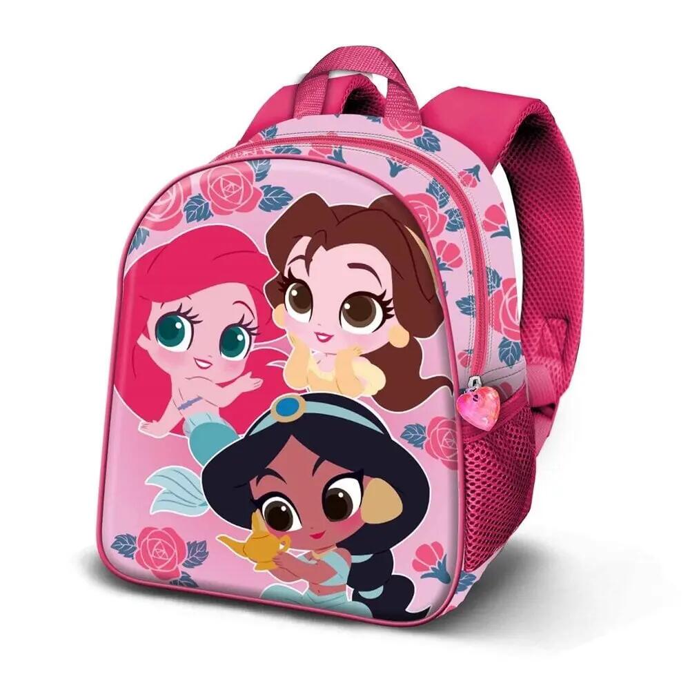 Children's backpack Karactermania Disney Princess Flowers 3D