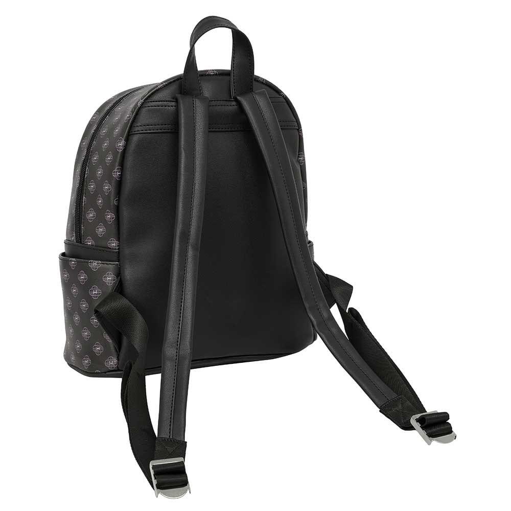 Mochila infantil mini K-Pop Demon Hunters com bolso frontal - Preta 2/3