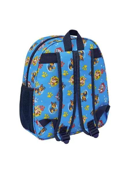 Sac à dos scolaire Pat' Patrouille 3D pour enfants avec porte-bouteille et 4/6